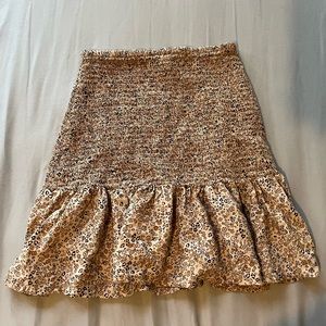 Japna Floral Print Peplum Top